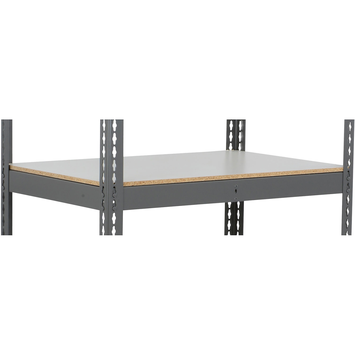 Global Industrial SBD1836L Extra Heavy Duty Boltless Shelving Additional Shelf - Laminate Deck, Gray - 36 x 18 in.