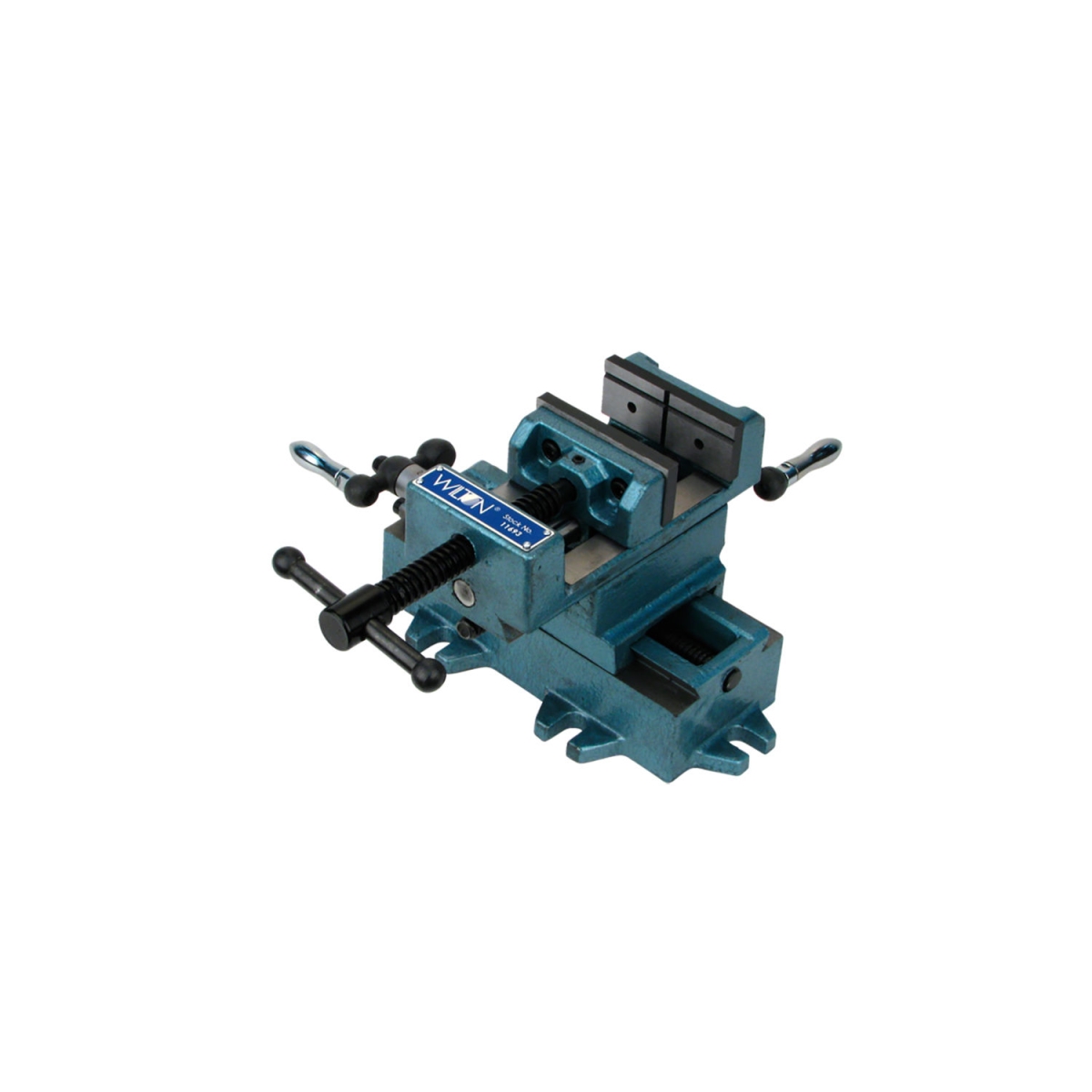 B3081195 Wilton Cross Slide Drill Press Vise - Gray - 4 in.