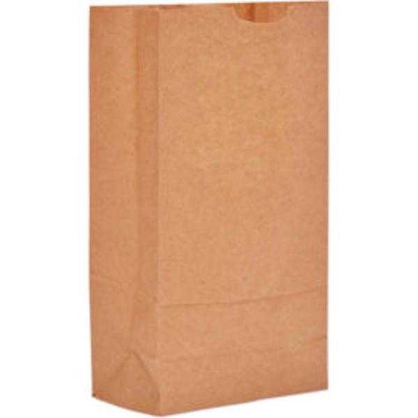 Picture of United Stationers Supply B567432 6.312 x 4.17 x 13.43 in. Duro Bag Paper Grocery Bags - No. 10 - Kraft - Pack of 500