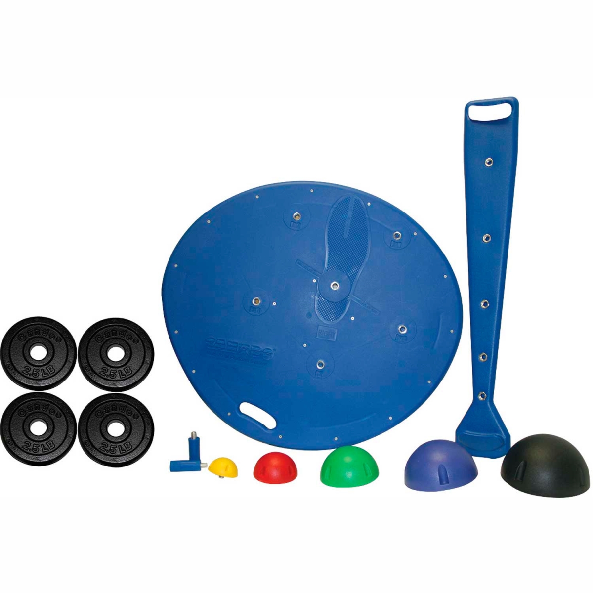 B2177157 CanDo Professional Board - 5 Ball Set with Rack - 2 Rods with Weights