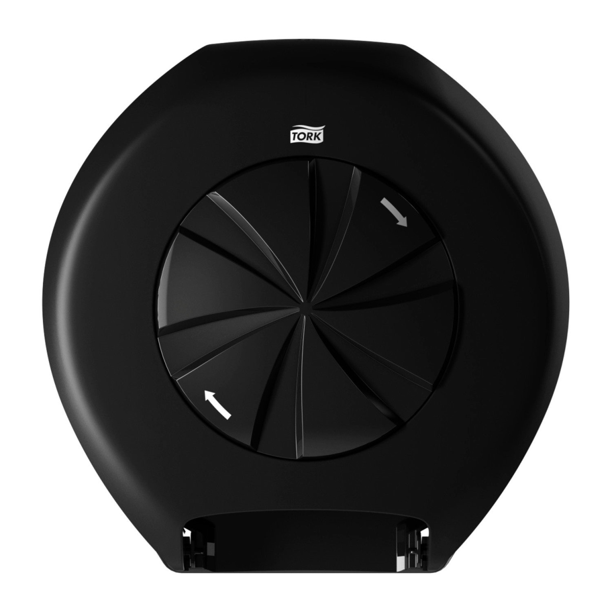 Picture of Tork B2837412 Bath Tissue Roll Dispenser for Optic ore - Black - 3 Rolls