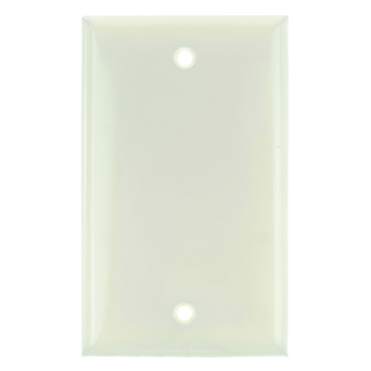 B3167349 Sunlite Blank Switch & Receptacle Plate - 1-Gang - Almond - Pack of 12