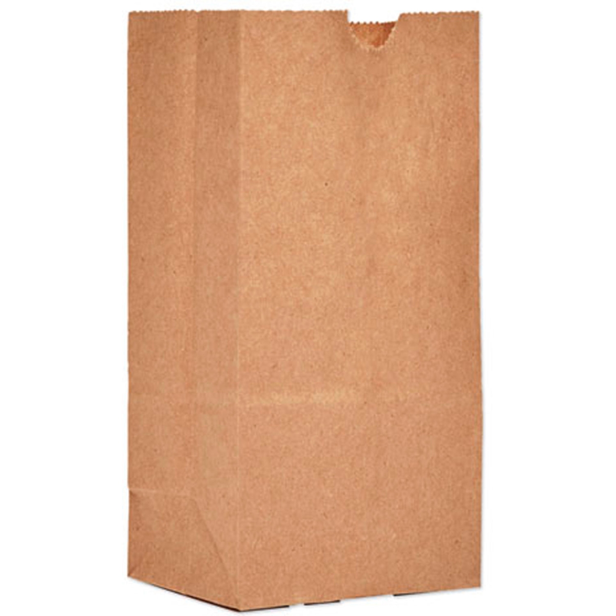 Picture of United Stationers Supply B1505510 Duro Bag Paper Grocery Bags - No. 1 - 3.5 x 2.37 x 6.88 in. - Kraft - Pack of 500