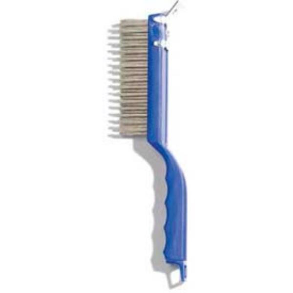 B637300 4067200 - Sparta Scratch Brush - 11.375 in. - Blue