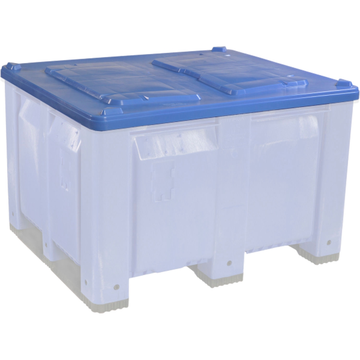 493636BL Lid for MACX & Ace Bins - 48 x 40 x 3 in. - Blue