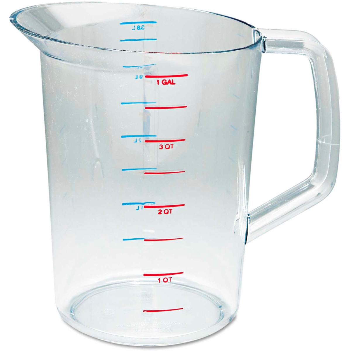 Picture of Rubbermaid Commercial Products B1223854 Bouncer Measuring Cup - 4 qt. - Clear