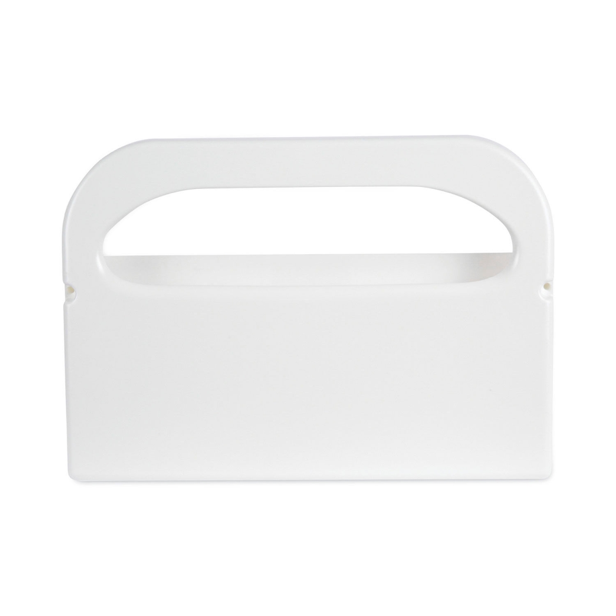 Picture of United Stationers Supply 237484 Boardwalk Toilet Seat Cover Dispenser - 16 x 3 x 11.5 in. - White - 2 per Box