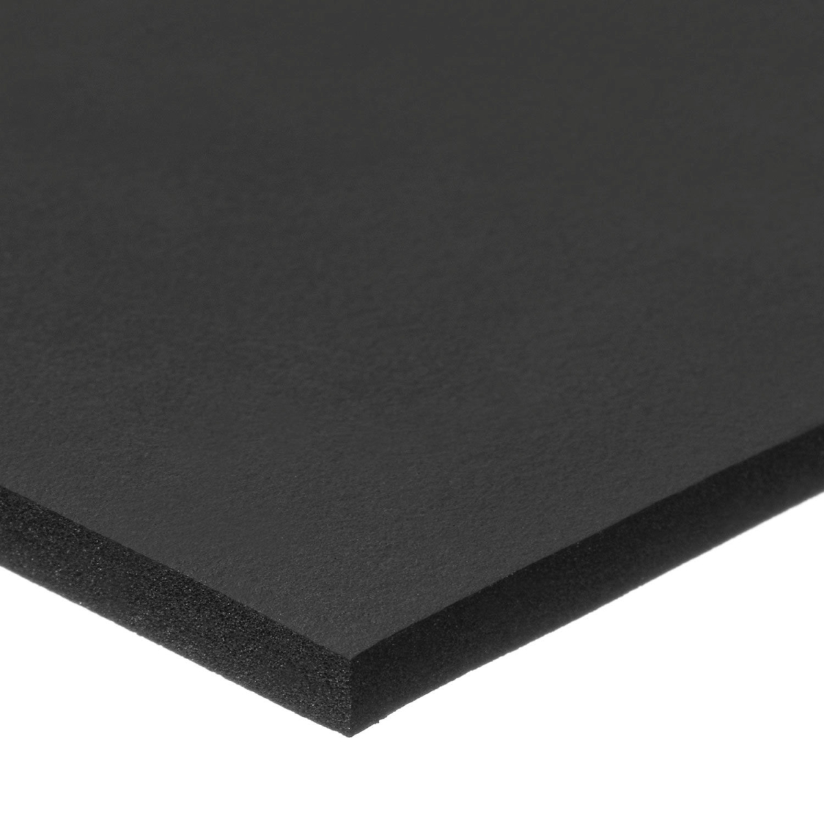 B2308435 Polyurethane Foam Strip with Acrylic Adhesive - 2 in. x 2 in. x 6 ft. - Black