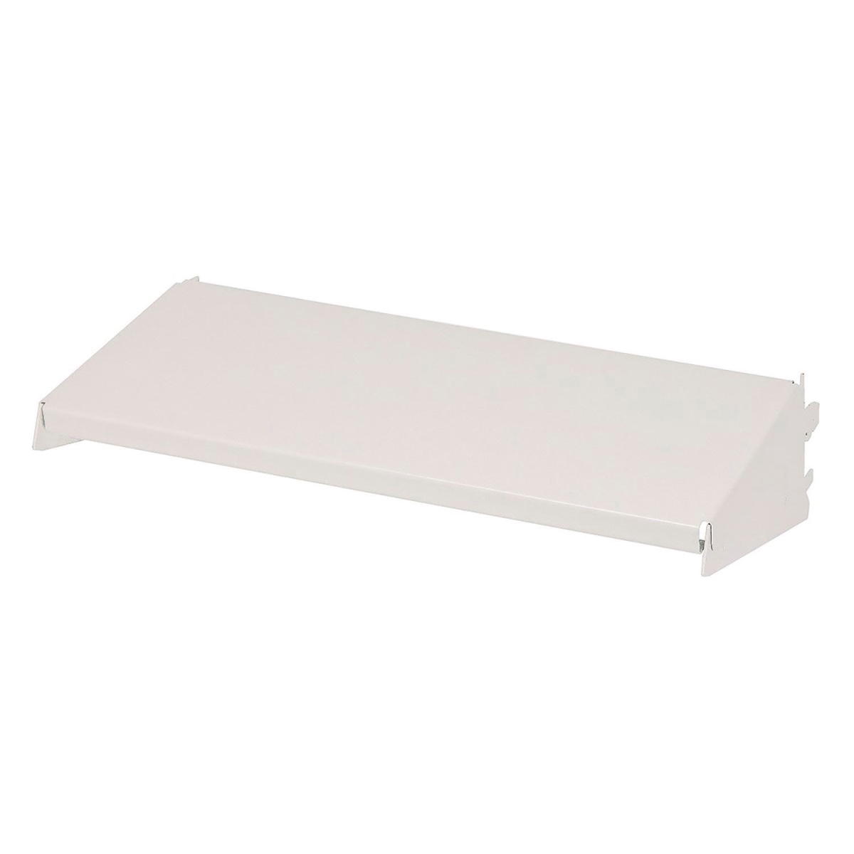 B383283 12 x 18 in. Partition Wall System WS-1218DSHC Dust Shelf - White