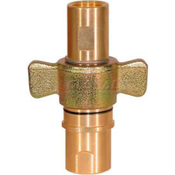 B919615 Wing Type Quick Detach Hydraulic Coupler - QDWC201 - 1.25 in. NPT - 75 Flow GPM
