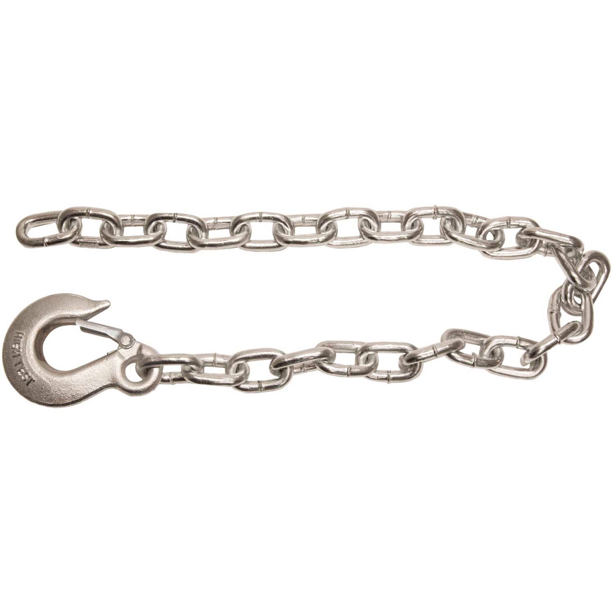 B2276283 35 in. Class 4 Trailer Safety Chain with 1-Clevis Style Slip Hook - 30 Proof - B03835SC - Silver - Pack of 2