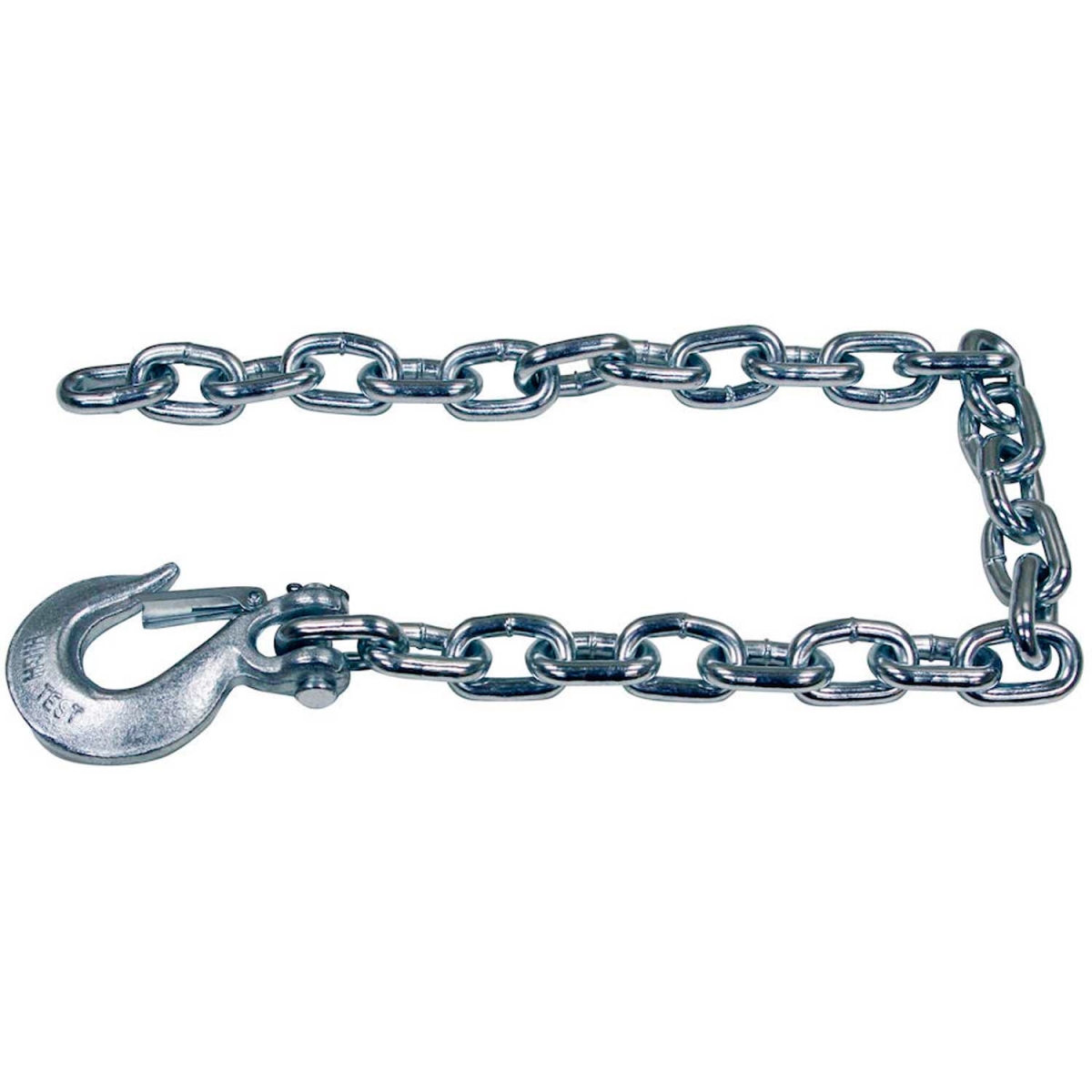 B2276277 42 in. Class 4 Trailer Safety Chain with 1-Clevis Style Slip Hook-43 Proof - BSC3842 - Silver - Pack of 3
