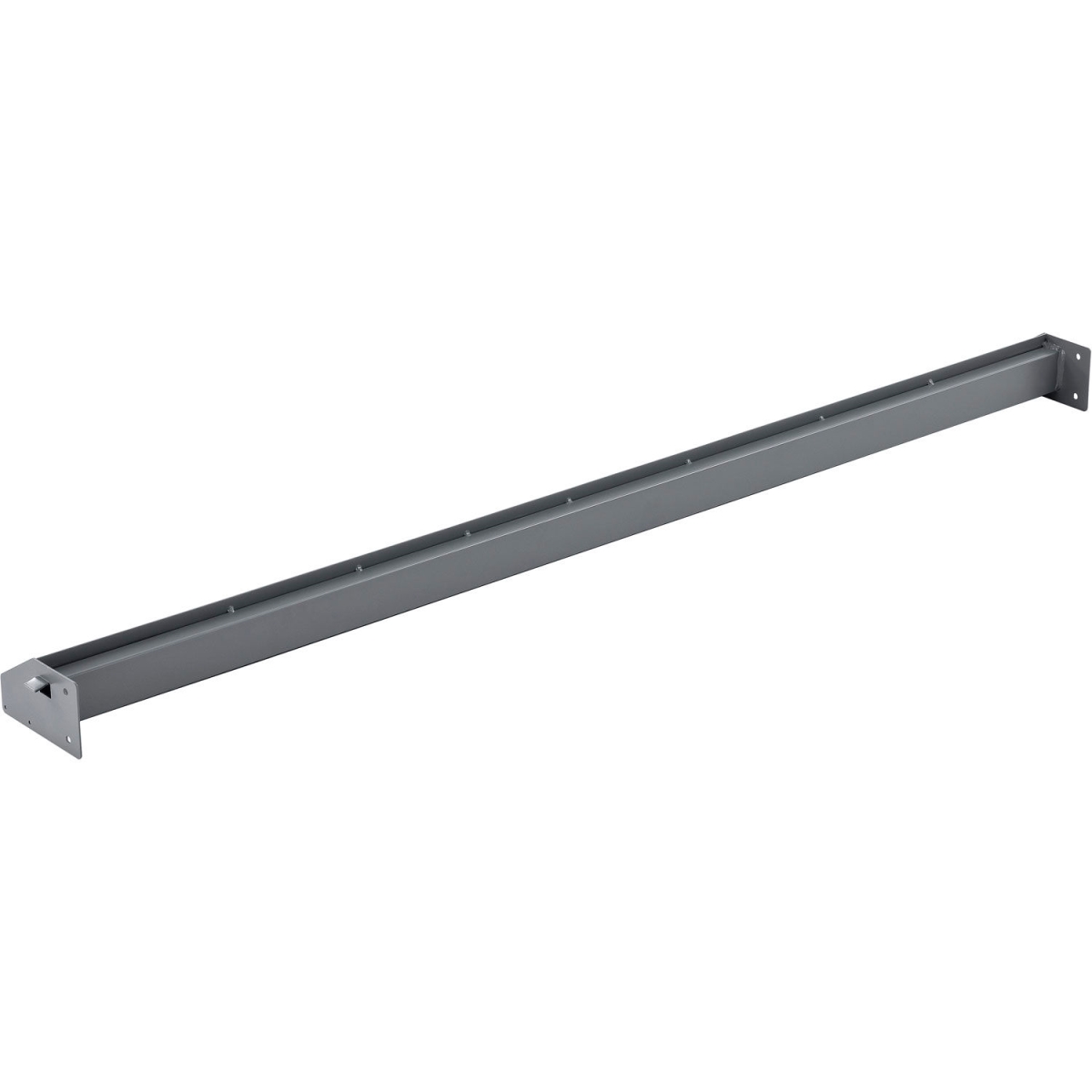 Global Industrial 606942GY 60 in. Bin Rail - Gray