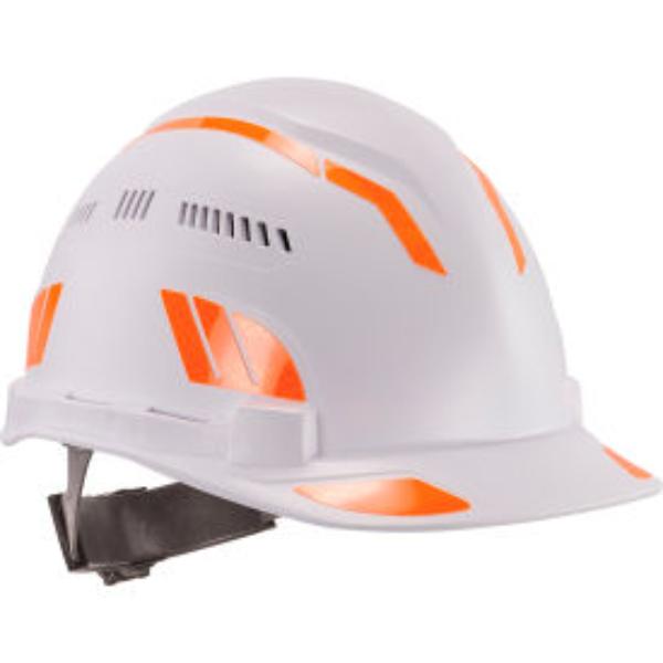Skullerz 8961 Reflective Hard Hat Sticker Kit - Orange - Durable 3M Material