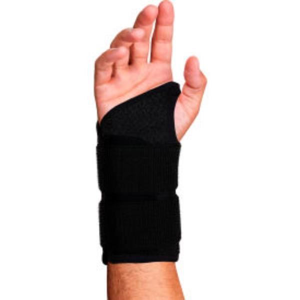Ergodyne ProFlex 4015 Small Left Black Wrist Brace Support Double Strap Size Small - 70148