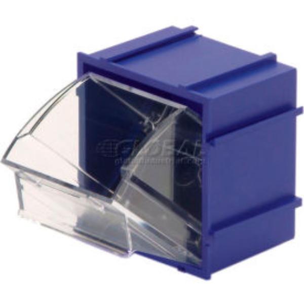 269423BL Tip Out Interlocking Bin QTB409 - 2.5 x 2 x 2.75 in. - Blue