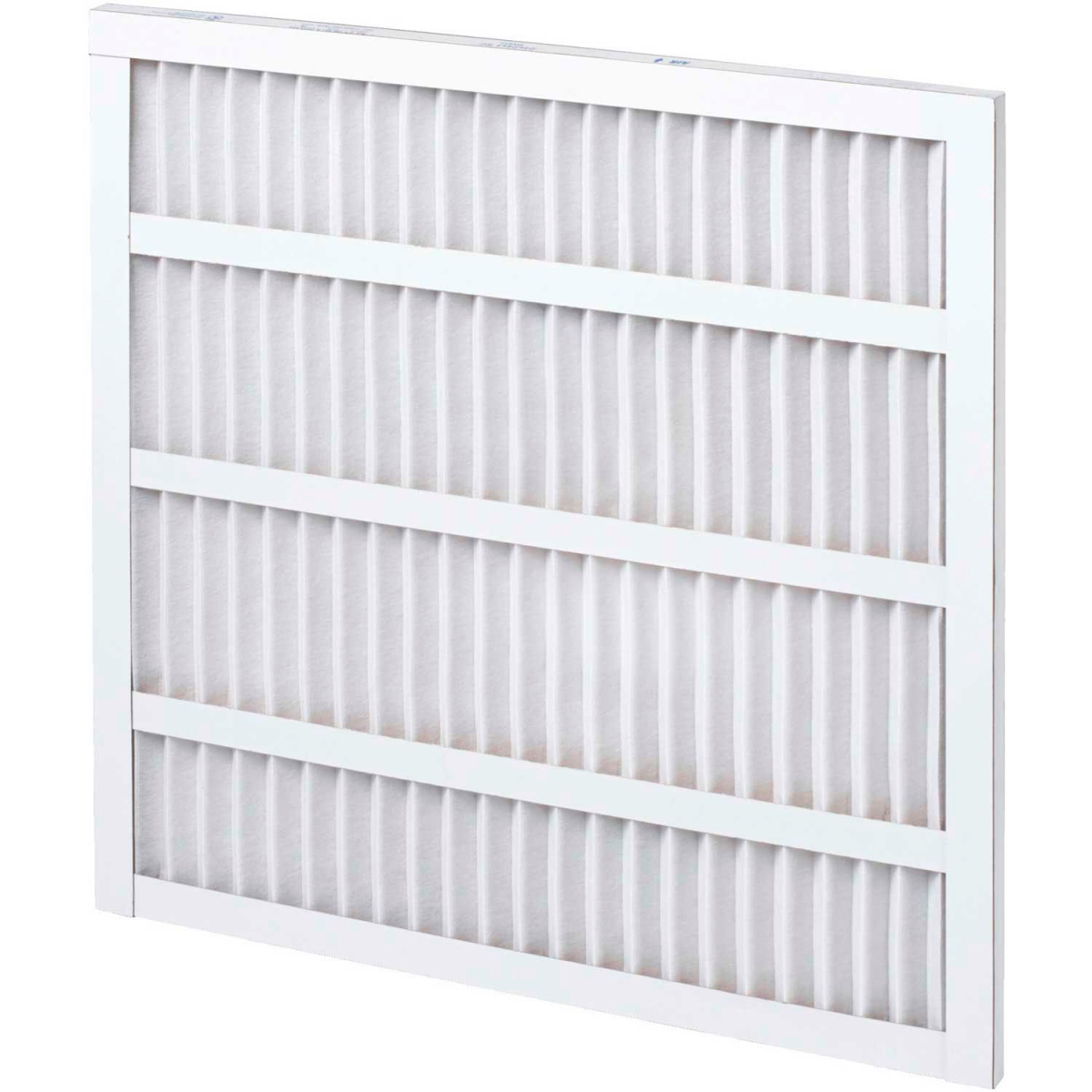 Global Industrial B2318287 Pleated Air Filter - 14 x 20 x 1 in. - MERV 8 - Standard Capacity - Self-Supported