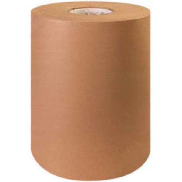 Kraft Paper Rolls, 12 in Roll Width, 1,200 ft Roll Length, 12 lb Roll Weight, 30 lb Basis Weight