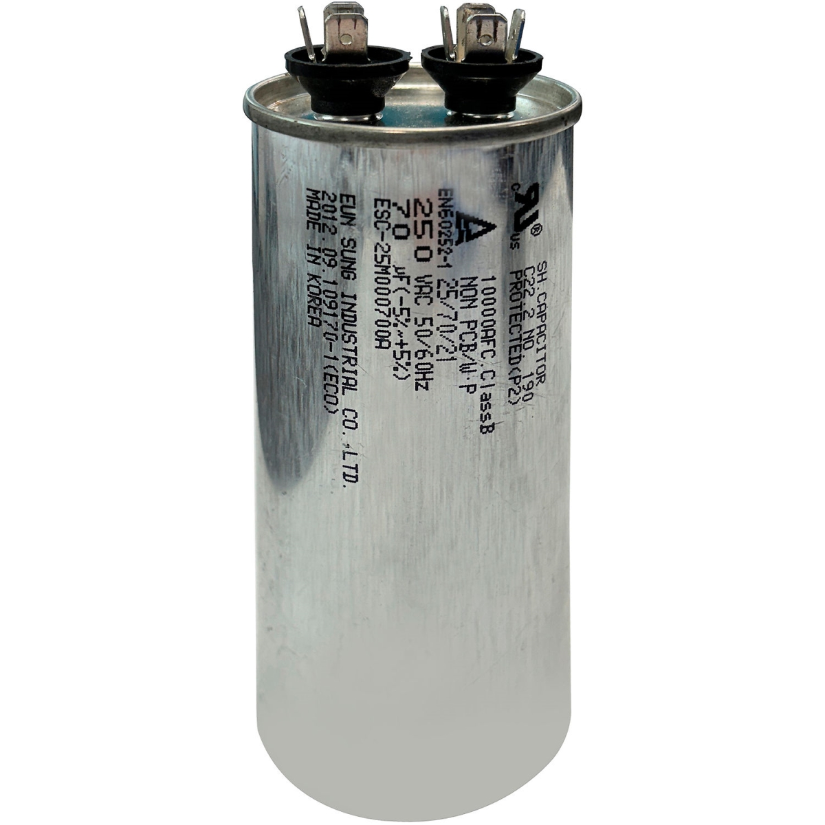 Global Industrial 604189 Compressor Capacitor for 1.2 Ton Portable Outdoor AC