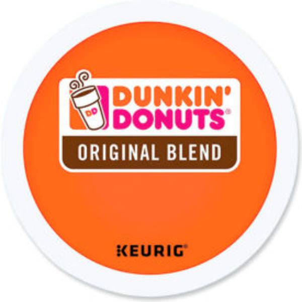 Picture of United Stationers Supply B3142674 Dunkin Original Blend Coffee - Regular - Medium Ground - K-Cup Pods - 0.37 oz - Pack of 88