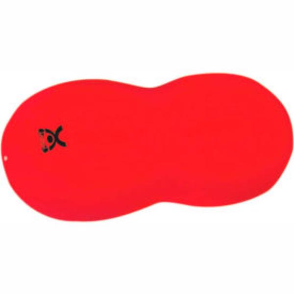 B2180606 CanDo Inflatable Exercise Saddle Roll - Red - 28 x 47 in.