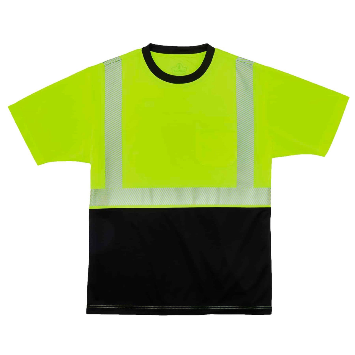 B3178151 GloWear 8280BK Hi-Vis Performance Short Sleeve T-Shirt - Class 2 - Long-8XL - Lime