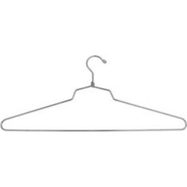 Picture of Econoco B387194 19 in. Steel Blouse & Dress Hanger with Regular Hook - Chrome