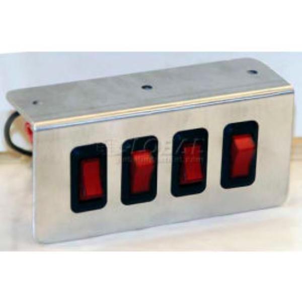 B584256 Switch Panel - Quad - On-Off Illuminated - Pack of 2