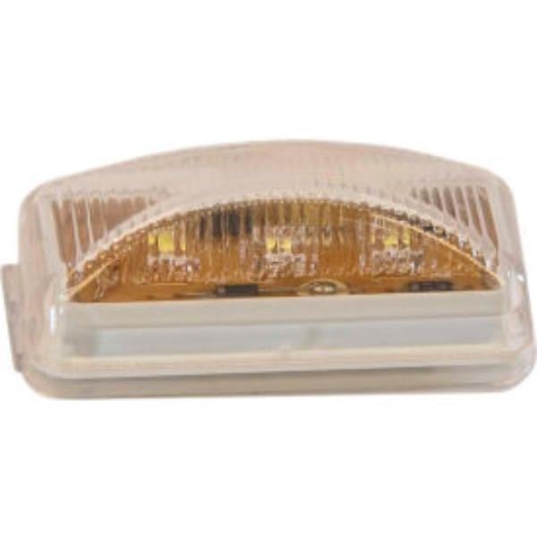 B2263039 2.5 in. Clear Surface Mount Marker Light with 3 LED - 5622304 - Pack of 10