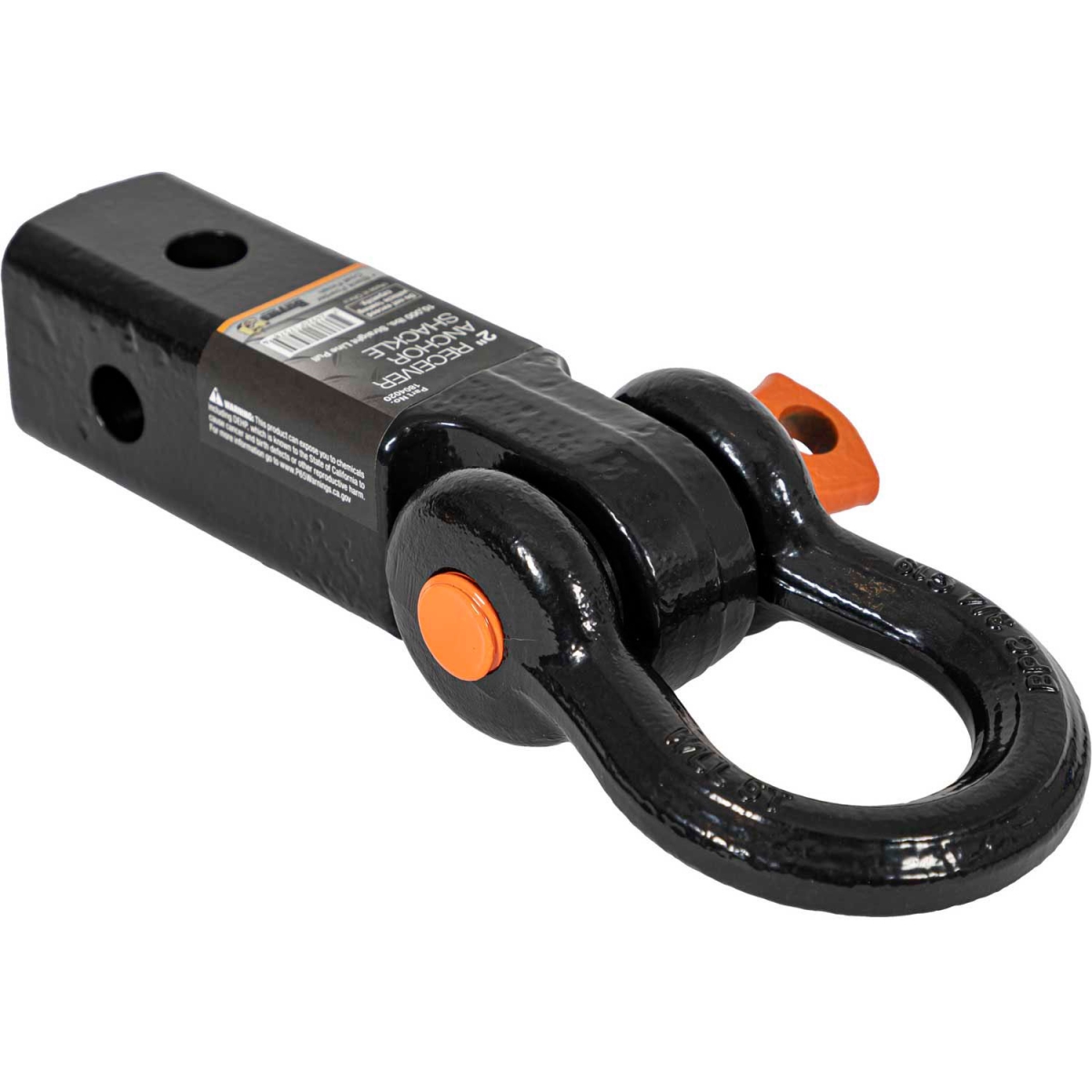 B2348853 2 in. Receiver Anchor Shackle - 1804020 - Black