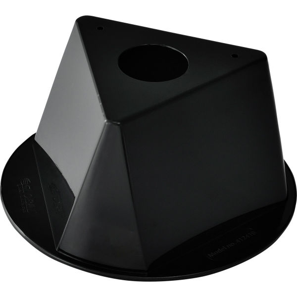 Global Industrial 412419 Inventory Control Cone, Black - Pack of 5