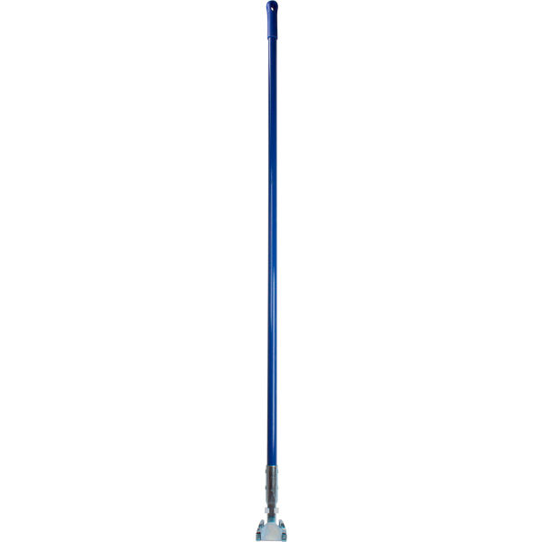 B3127978 60 in. Fiberglass Dust Mop Handle with Clip On Connector, Blue