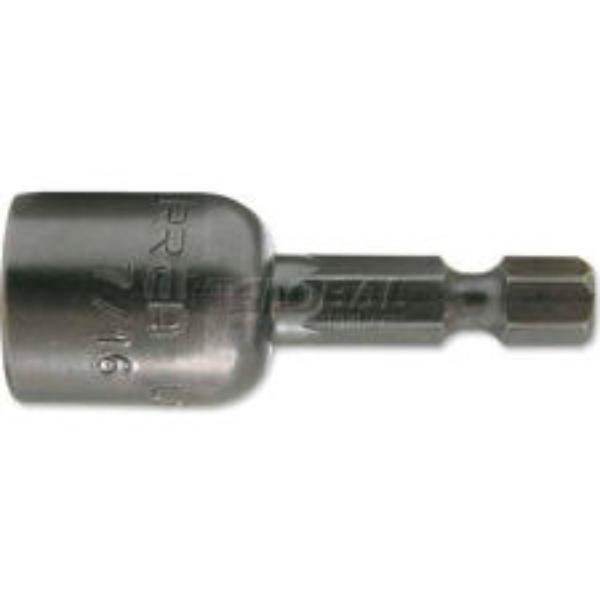 Picture of Urrea Professional Tools B995295 10536X 0.25 in. Drive 0.375 in. Tip 2.562 in. Long SAE Heavy-Duty Magnetic Power Nut Driver