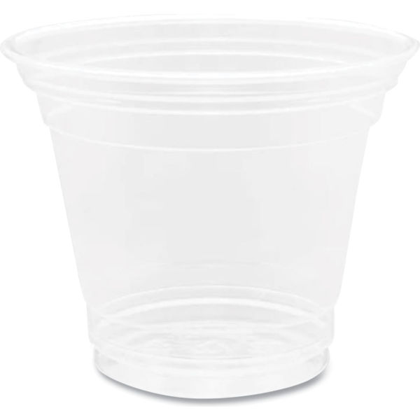 Picture of United Stationers Supply B3180986 Karat PET 9 oz Capacity Plastic Cups, Clear - 1000 per Case