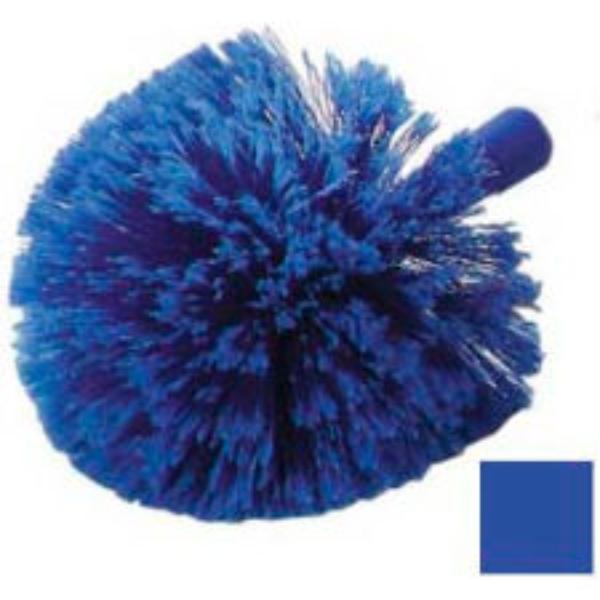 B641784 Carlisle Round Duster with Soft Flagged PVC Bristles, Blue - 36340414