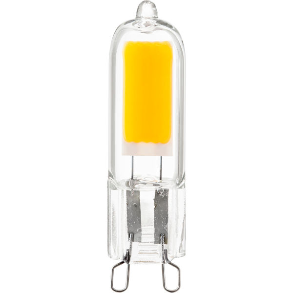 LED G9 Bi-Pin Base Light Bulb 3W 40W Halogen Equivalent 400 Lumen Non-Dimmable 3000K, 6PK