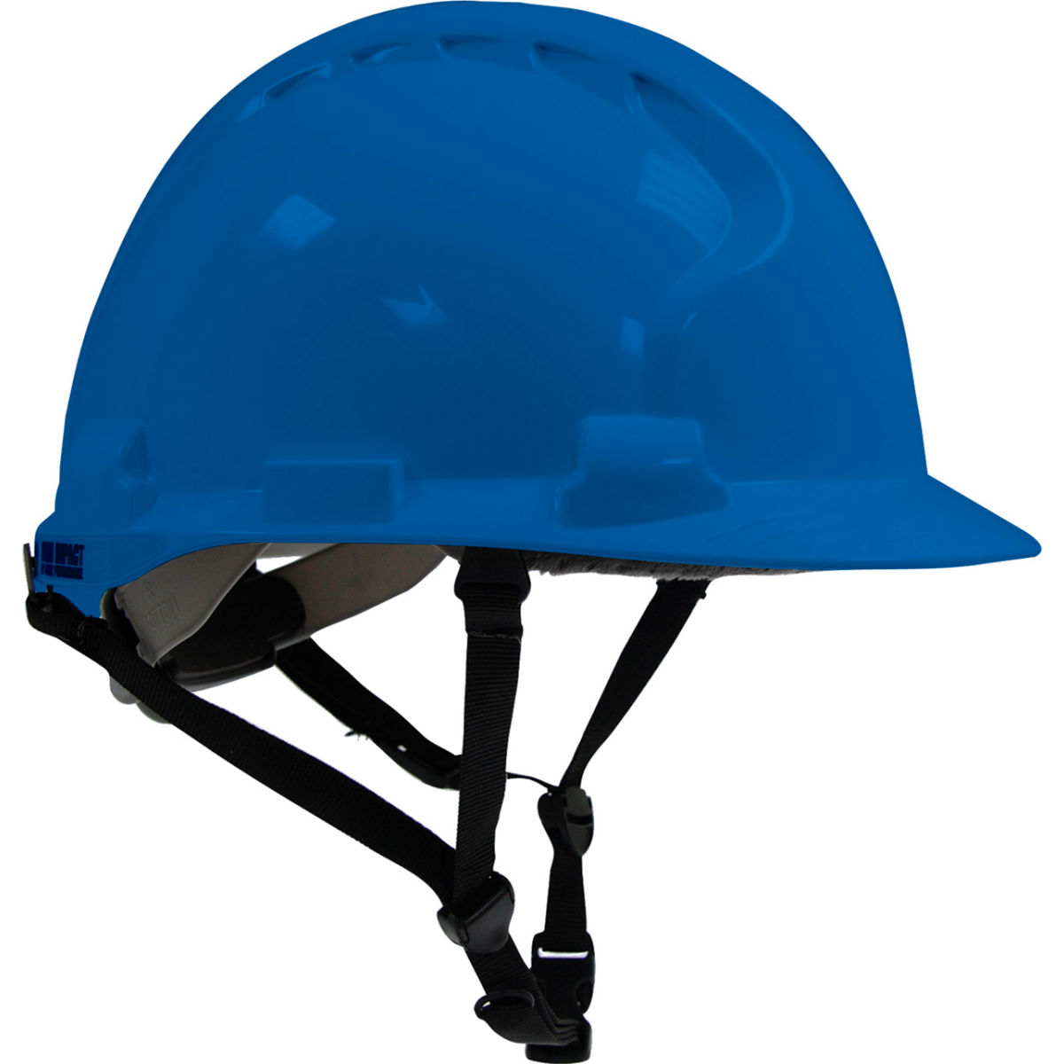 B3113710 MK8 Evolution Type II Linesman HDPE Shell EPS Impact Liner Polyester Suspension Hard Hat, Blue