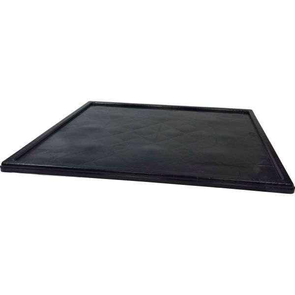Global Industrial B3126885 Lid for Folding Bulk Shipping Container, Dark Gray - 48 x 40 in.