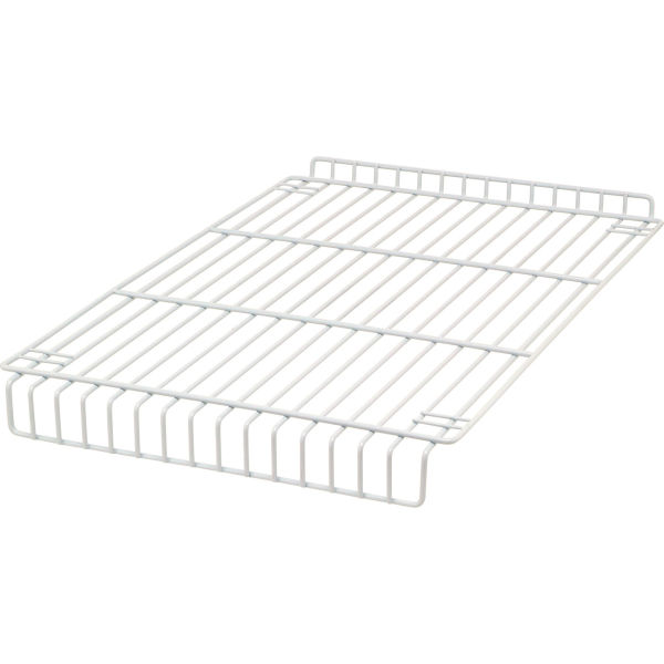 B3149367 Partition Store Flat Shelf, White - 24 x 14 x 1 in.