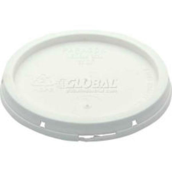 Picture of Vestil 987415 Tear-Tab Lid for 1 gal Open Head Plastic Pails&#44; White