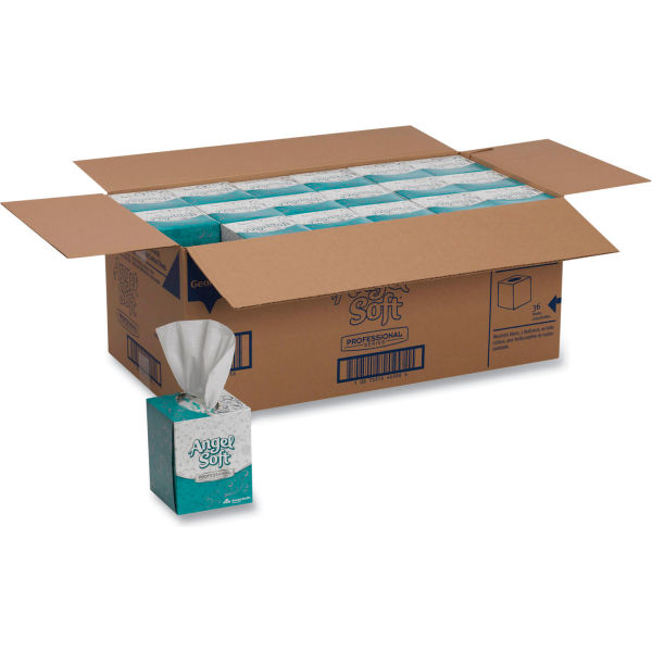 Picture of United Stationers Supply B3183585 Georgia-Pacific Professional Premium 2-Ply Facial Tissue&#44; White - 96 Sheets per Box - 36 Boxes per Case
