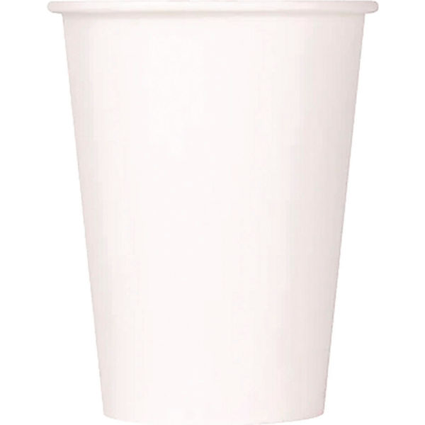Picture of United Stationers Supply B3181121 Karat Double Poly Paper Cold 12 oz Capacity Cups, White - 1000 per Case