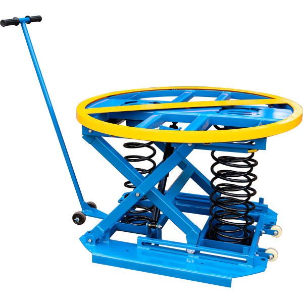 Picture of Global Industrial B3128507 Portability for Pallet Carousels & Scissor Lift Tables&#44; Blue