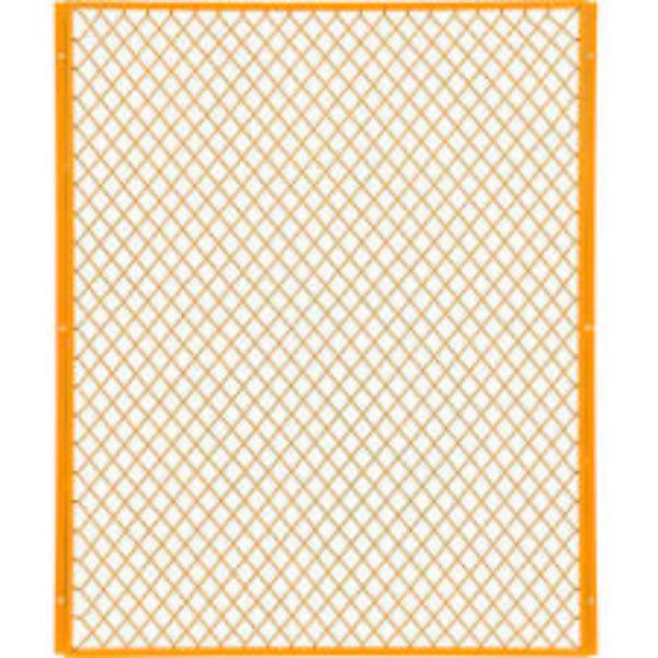 Picture of Global Industrial 184903 Machinery Wire Fence Partition Panel&#44; Yellow - 4 in.
