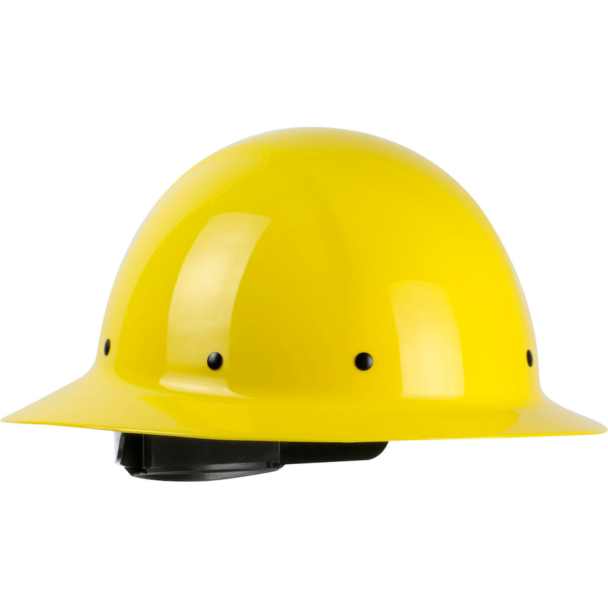 Protective Industrial Products Dynamic Wolfjaw Hard Hat Yellow Full Brim Smooth Dome - 280-HP1481R-02