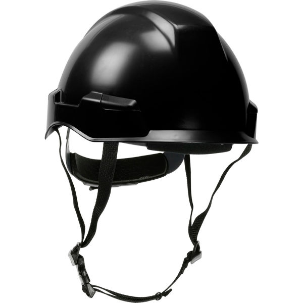 B3113612 Dynamic Rocky Industrial Polycarbonate & ABS Shell Ratchet Adjustment Climbing Helmet, Black