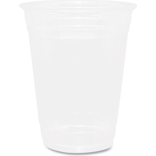 Picture of United Stationers Supply B3180968 Karat PET Plastic 16 oz Capacity Cups, Clear - 1000 per Case