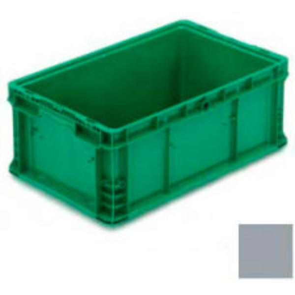 Picture of Lewis Bins B649751 Polyethylene ORBIS Stakpak Modular Straight Wall Container&#44; Gray - 24 x 15 x 9.5 in.