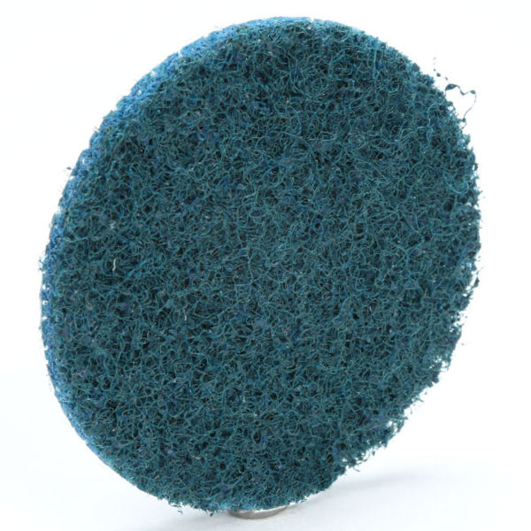 Picture of 3M B297783 Scotch-Brite Disc SC-DR 2 in. TR Aluminum Oxide VFN Grit&#44; Blue