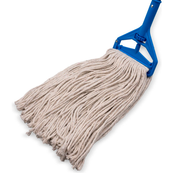B3127930 20 oz Full Weight Cotton Mop, White